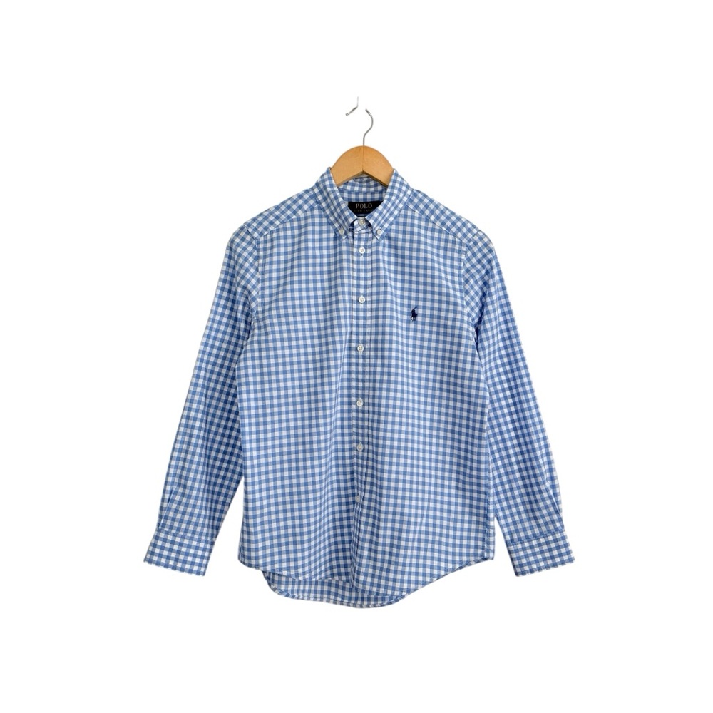 Polo Ralph Lauren Youth Classic Fit Checked Oxford Shirt